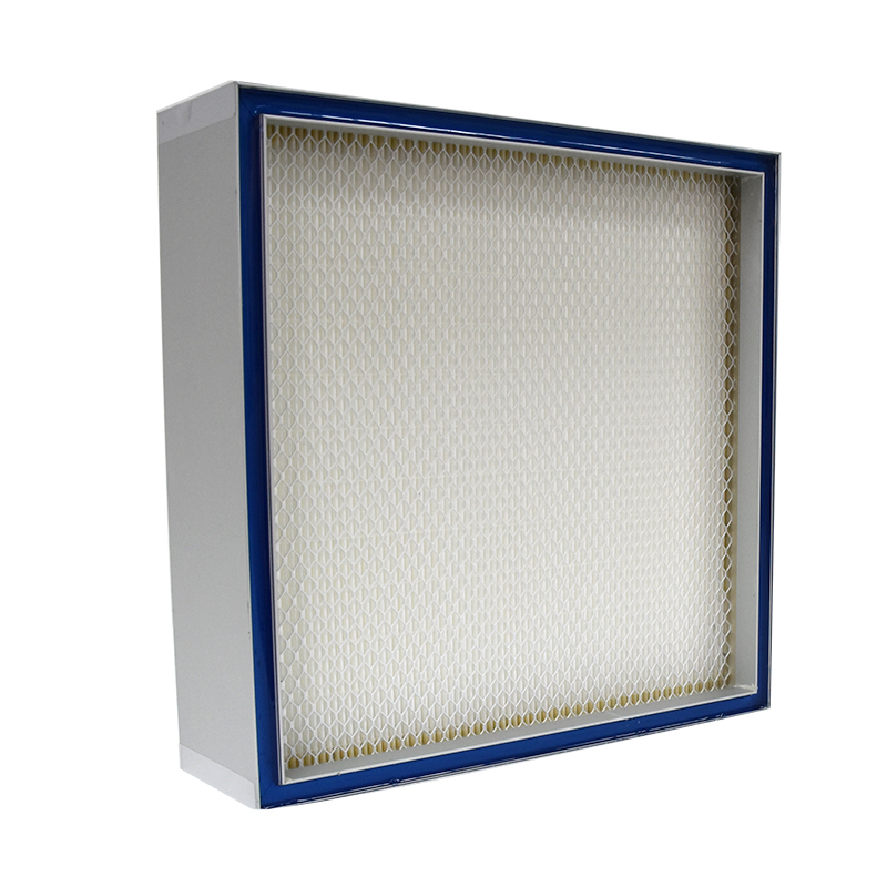 Aluminium Frame H13 H14 Gel Seal Fiberglass HEPA Filter