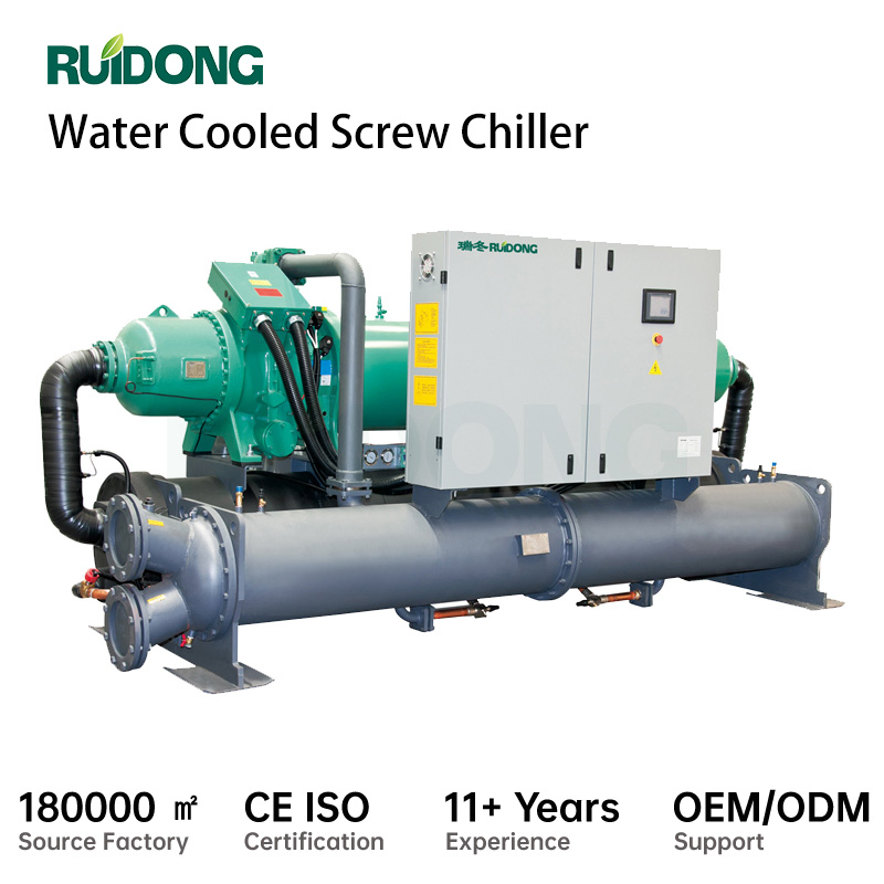 Industrial Water Cooled Screw Chiller System for HVAC with CE CCC Craa