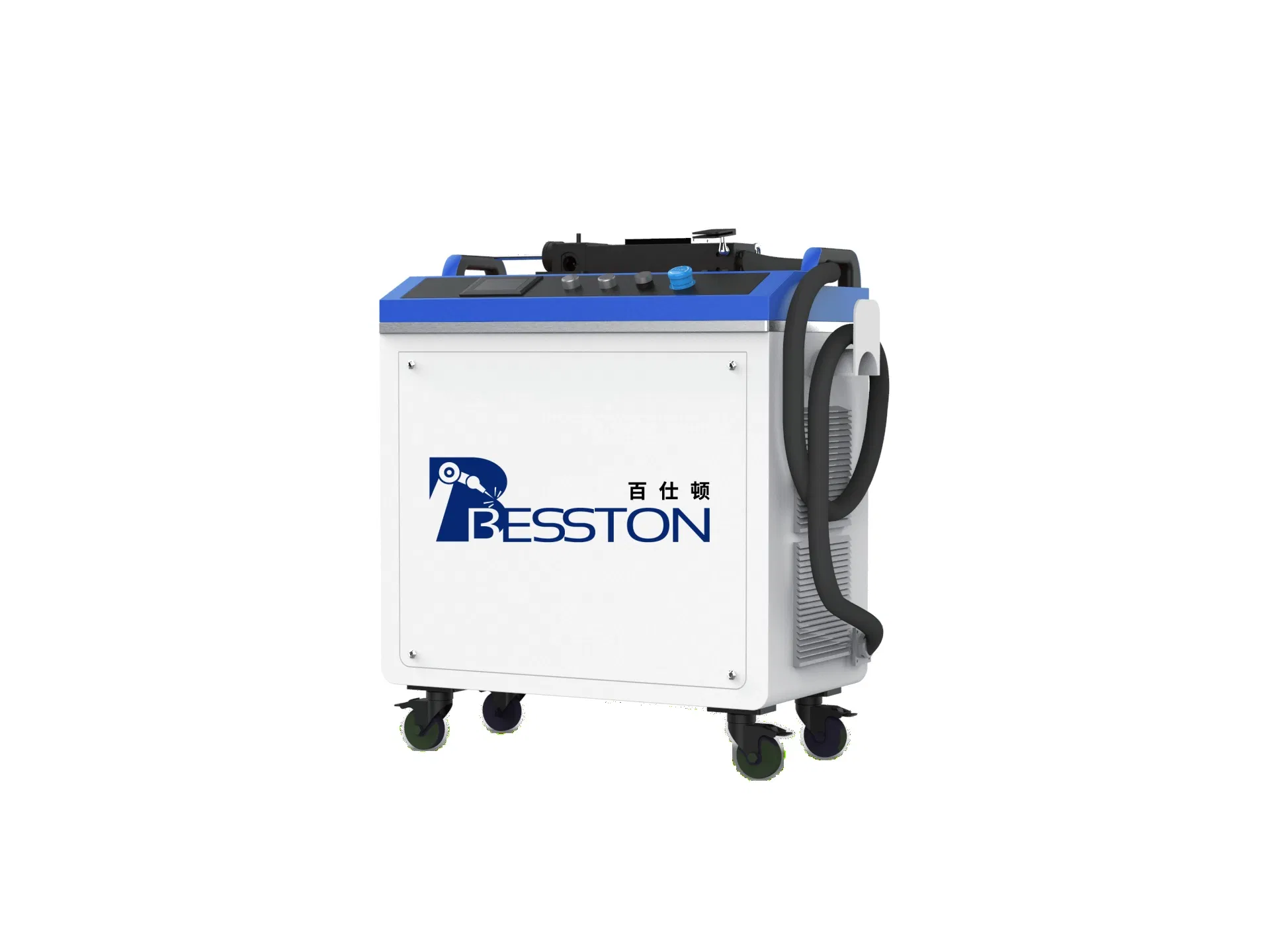 Machine de nettoyage laser à impulsions continues automatique de faible puissance 100 W