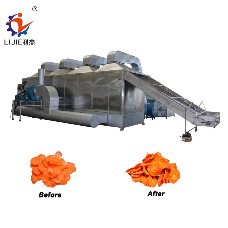Sweet Potato/Carrot/Onion/Konjak Drying Machine with Steam/Gas Heating