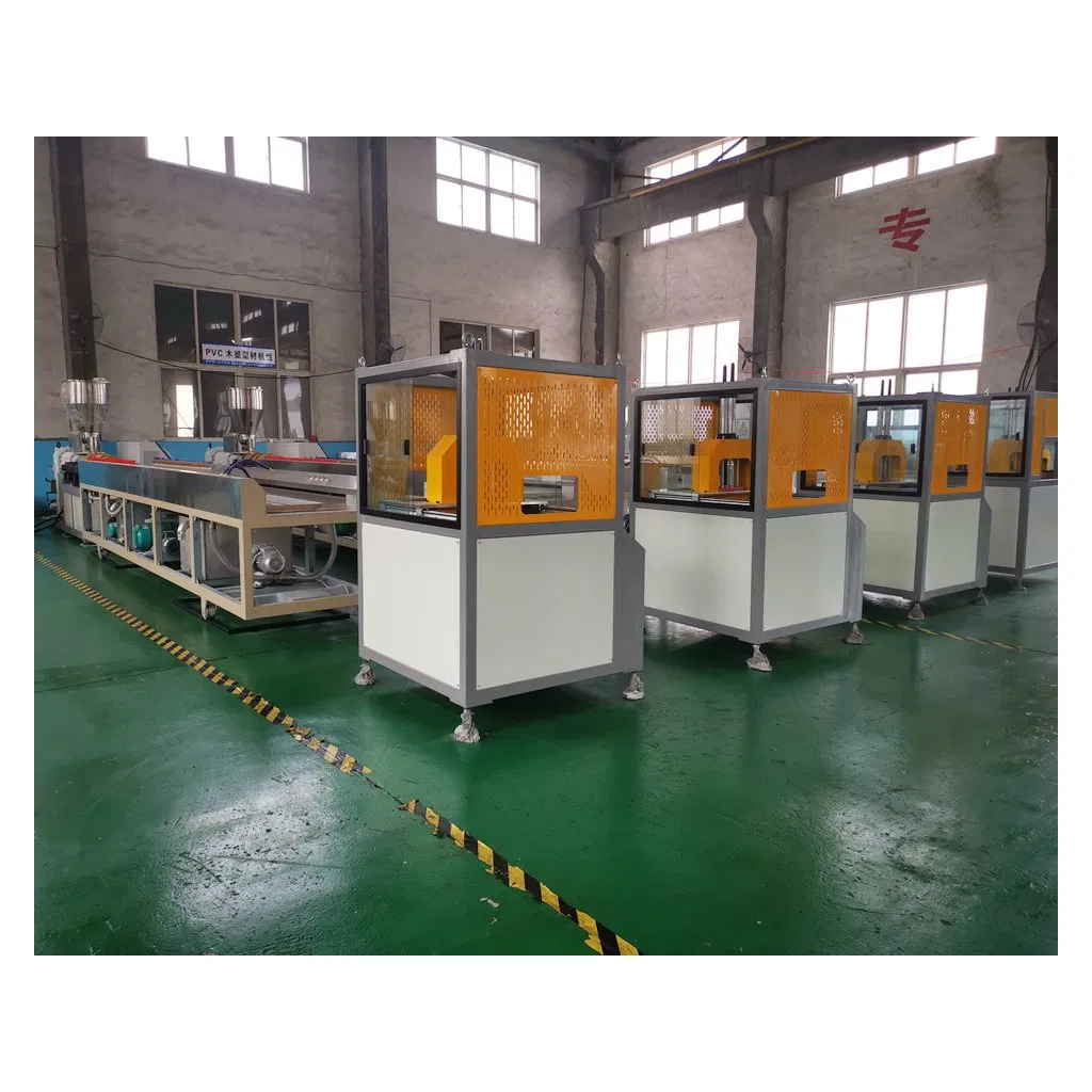 Turnkey Wood Plastic WPC Machine for Making WPC Decking