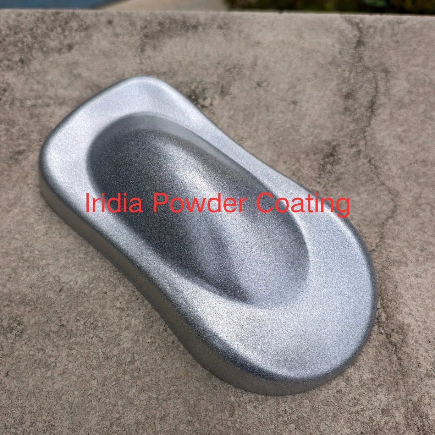 Polyester Durable Silver Spark Metallic Powder Coating Paint for Auto Parts