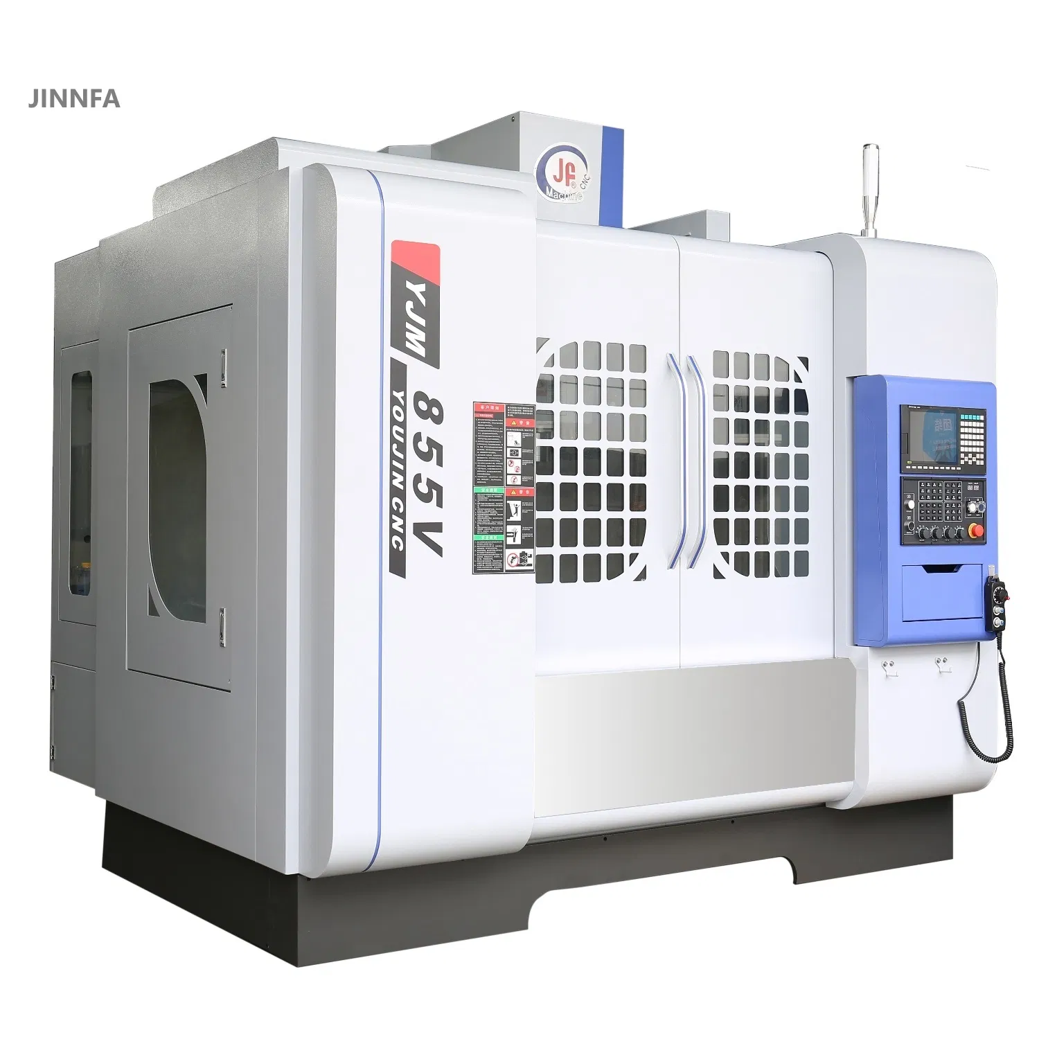 JINNFA Centre d'usinage vertical CNC 3/4 axes à haute précision 8000 tr/min