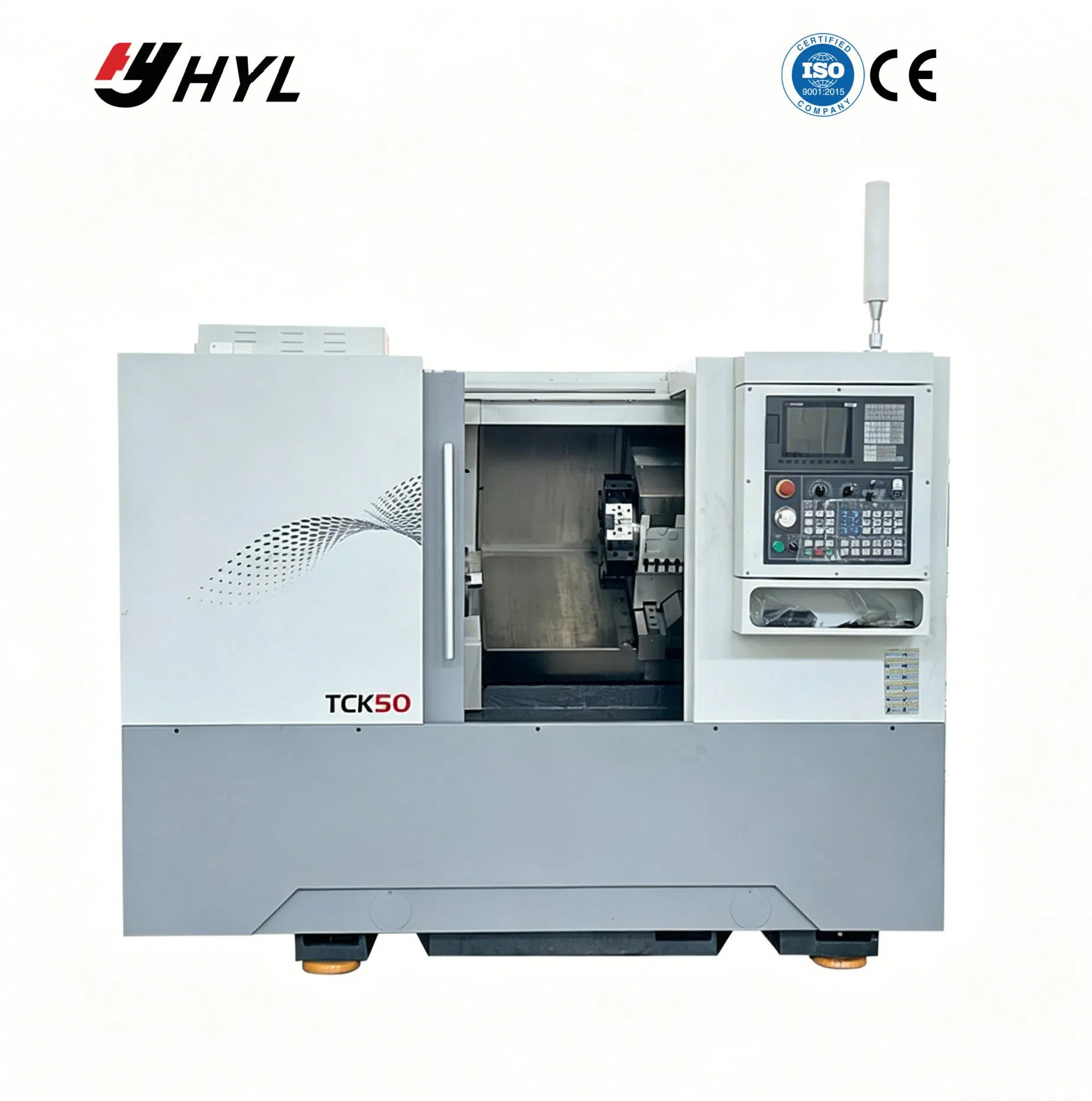 TCK50 CNC Lathe Turning Machine Slanting Bed Lathe