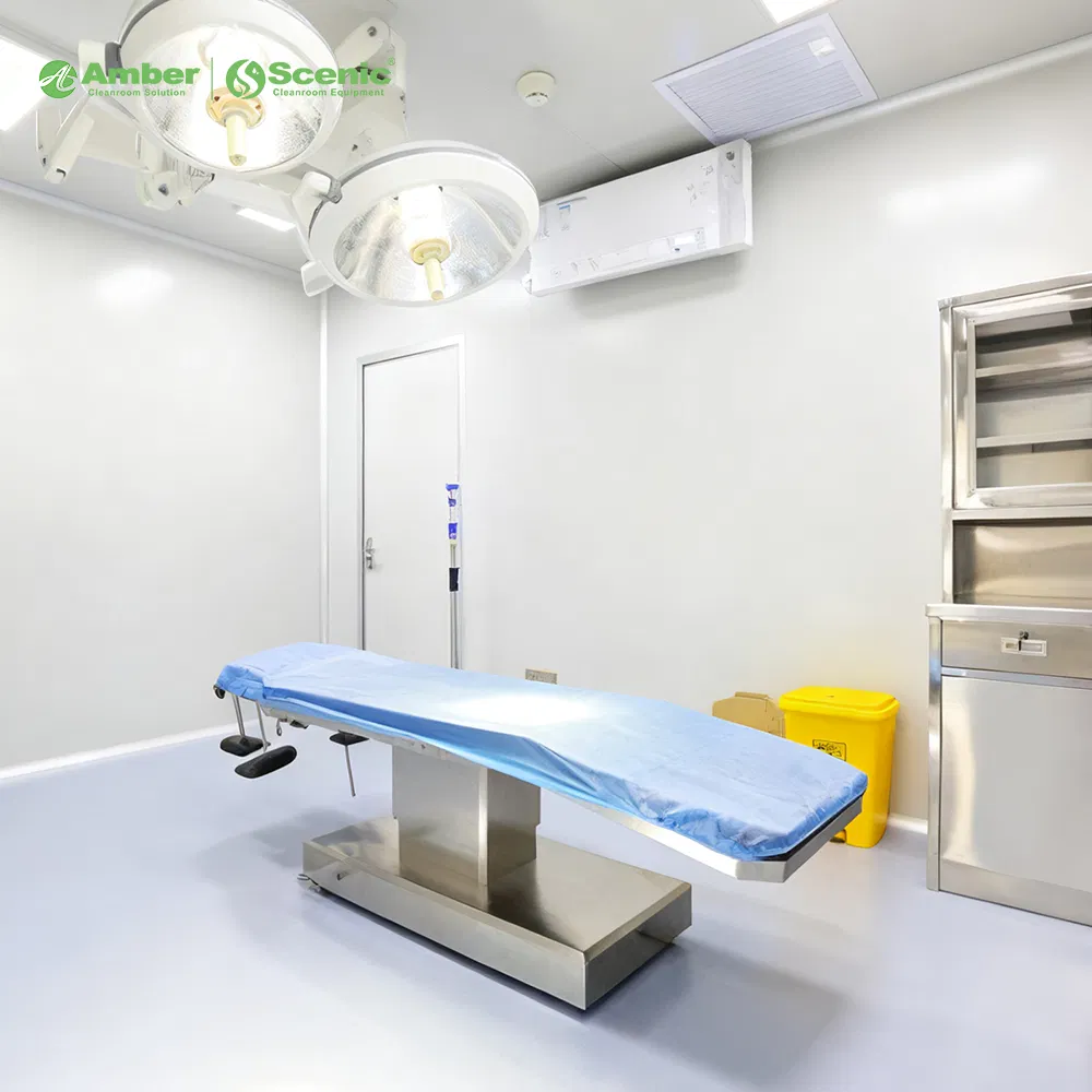 ISO FDA 5 6 7 8 Steel Structure Turnkey Customized HVAC Panel Operation Theatre