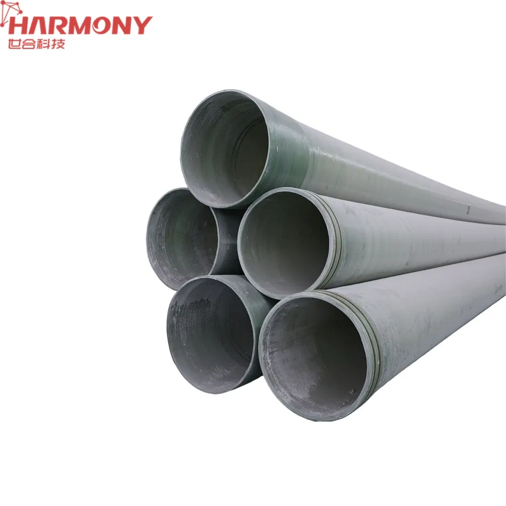 GRP/FRP Sand-Lined Pipe High Strength Durable Fiberglass Pipe