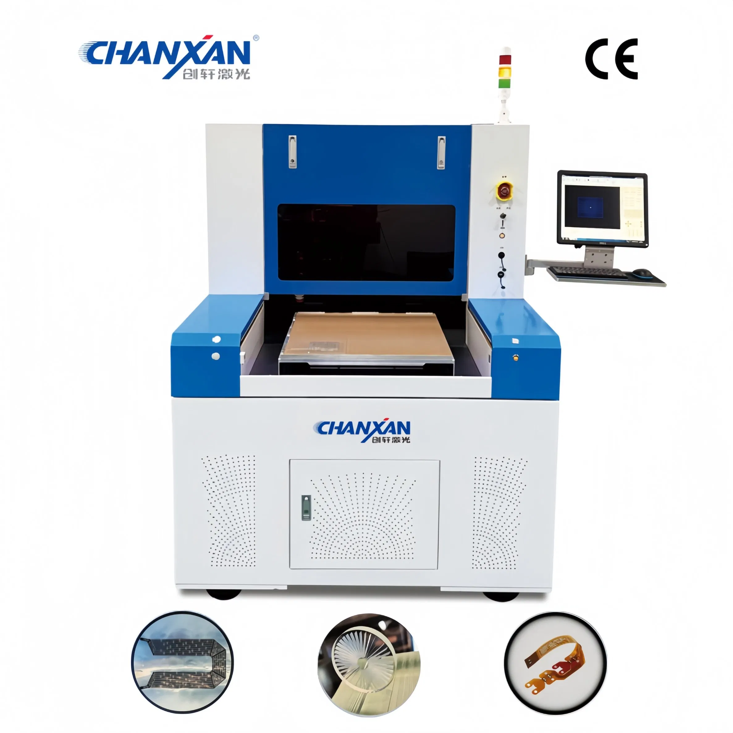 UV Picosecond Laser Cutting Machine for Pi Film Micro Etching CE