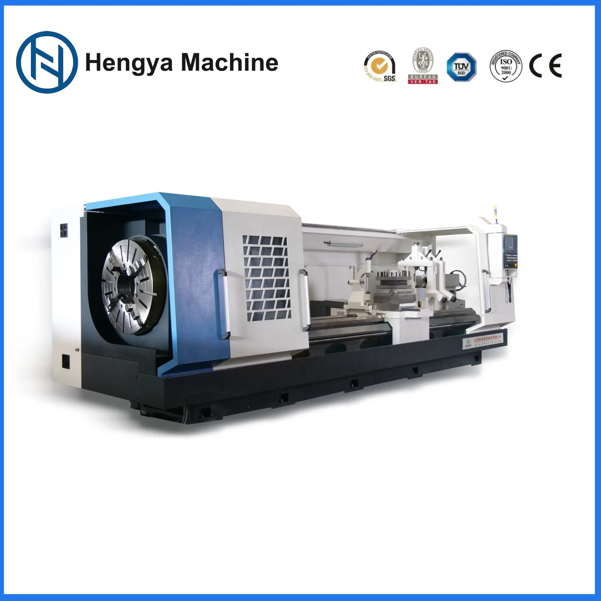 Qk1327b Rohrgewinde-CNC-Drehmaschine Doppelfutter-Drehmaschine für präzises Rohrgewindeschneiden und Bearbeiten
