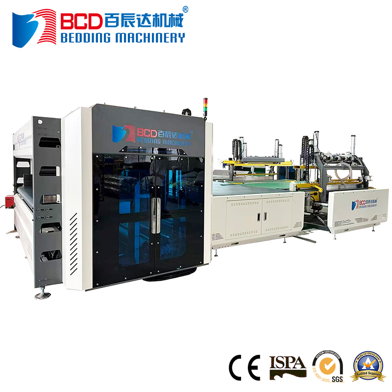 Fully Automatic Mattress Compress & Packing Machine