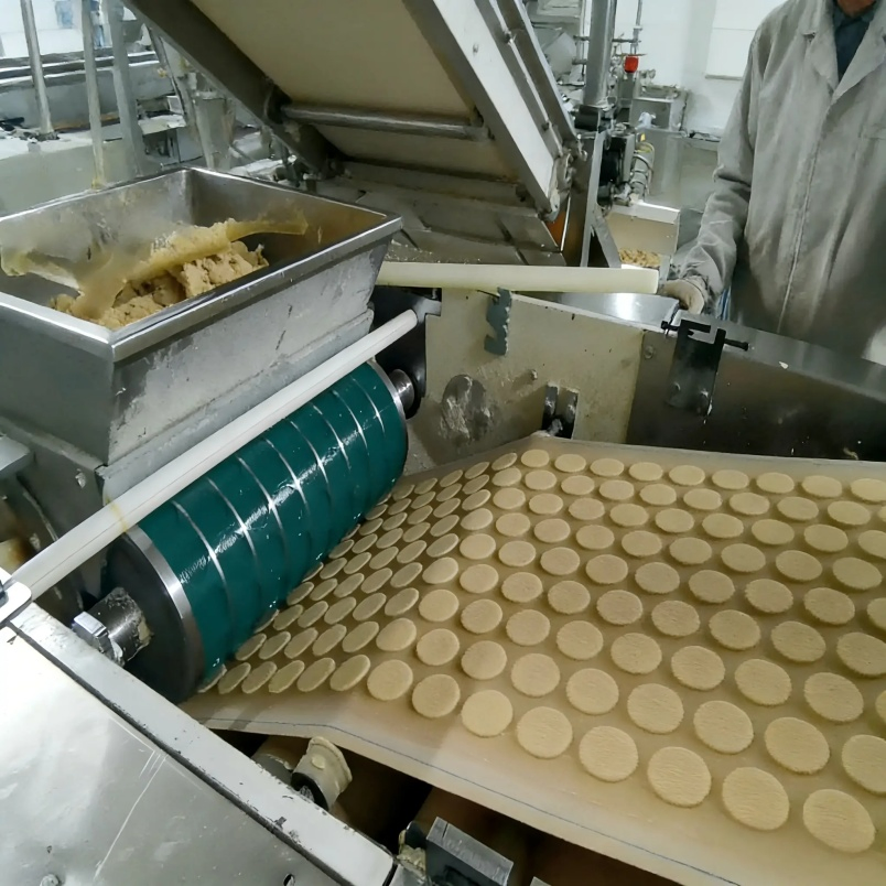 Linea di produzione di biscotti a forma di orso regolabile e durevole con certificazione CE