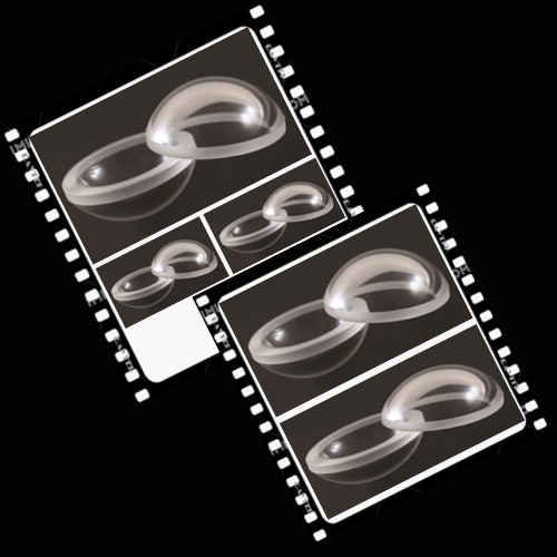Visible Precision Polished Aspheric Lenses