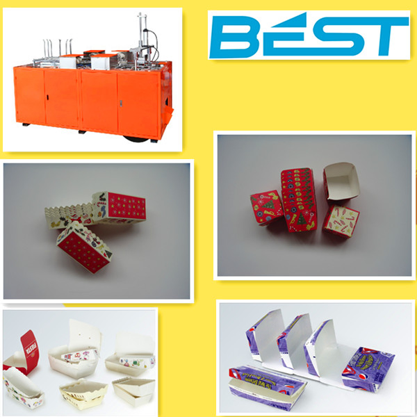 Paper Lunch Box Machine (LBM-70) High Quality Meal Box Machine