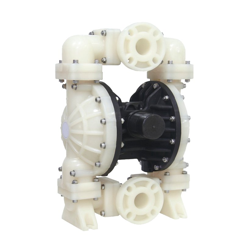 PVDF-Großstrom-Doppelmembranpumpe mit Luftbetrieb für HCl