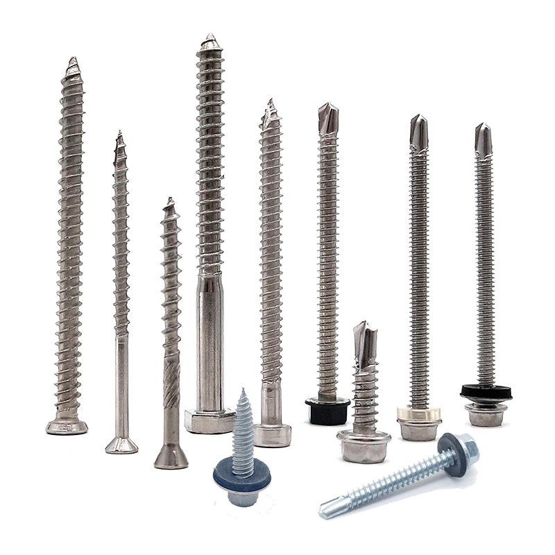 Stainless Steel Hexagon Head Self Drilling Drywall Wood Chipboard Tapping Screw