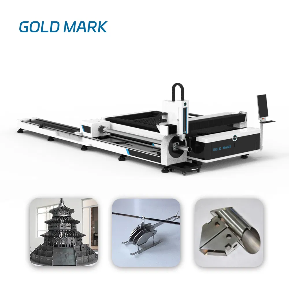 1500W 1500x3000mm Laser Pipe Cutting Machine for Iron Sheet and Stainless Steel