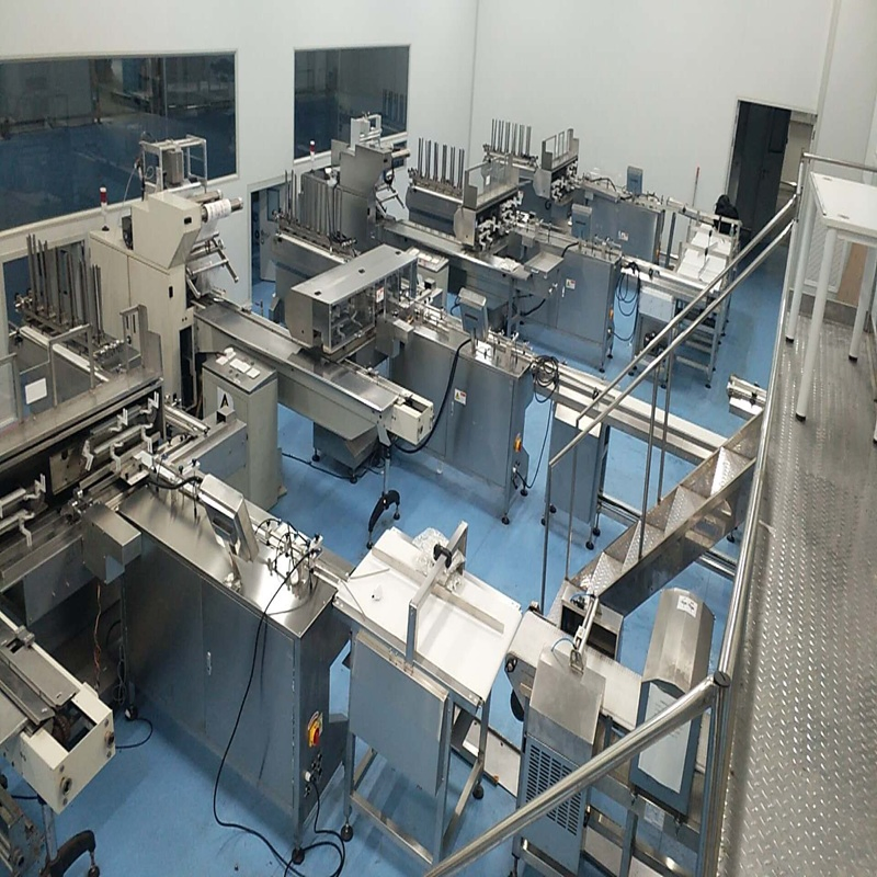 Durian Pancake Automatic Packing Machine System with Plastic Tray