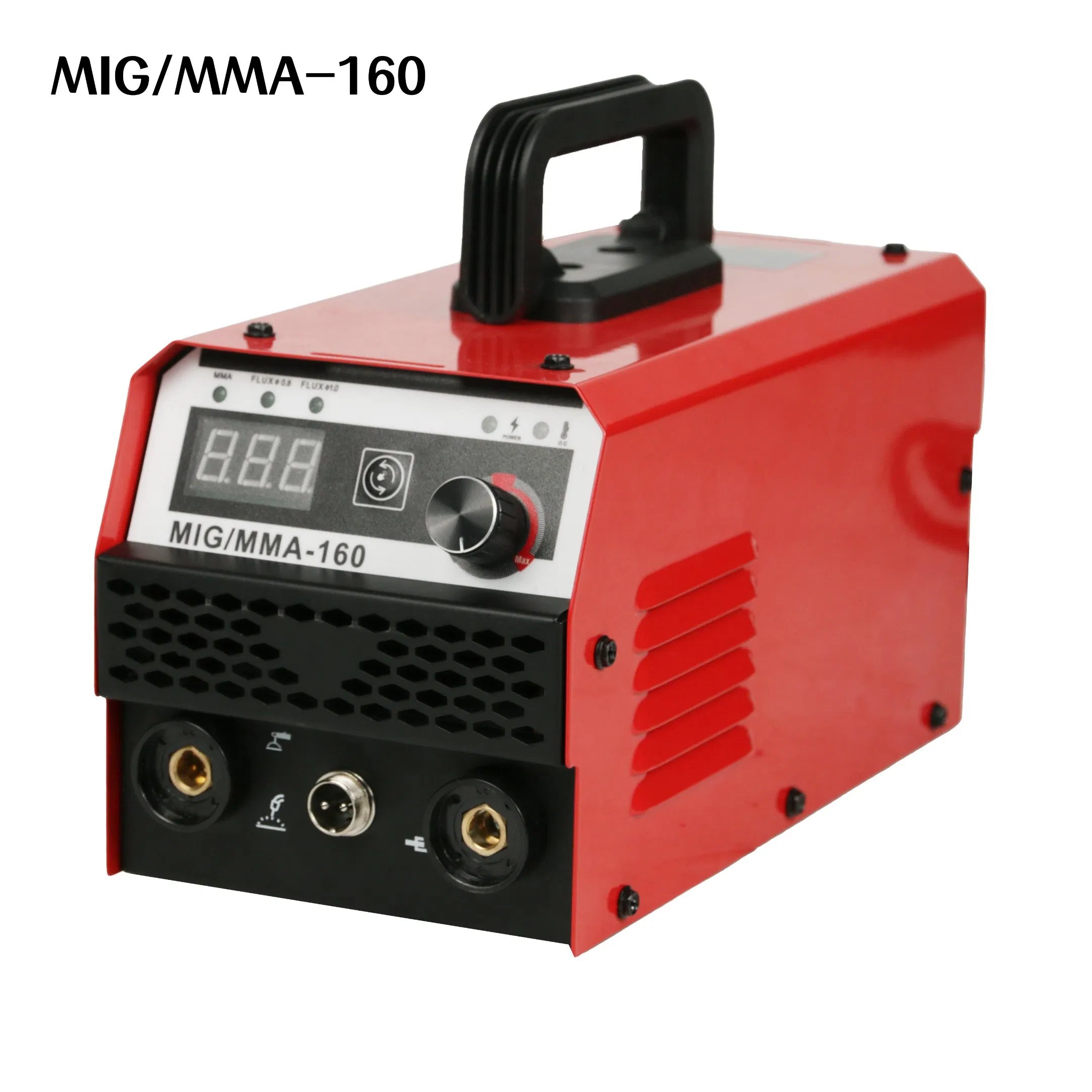 1kg Lightweight Handheld Gasless Welder 220V/120A Interface Welding Device MIG/MMA-160