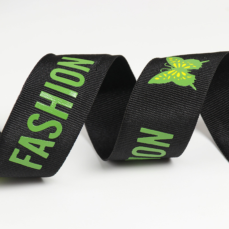Custom Different Sizes Jacquard Elastic Bands with Logo Silicone Material