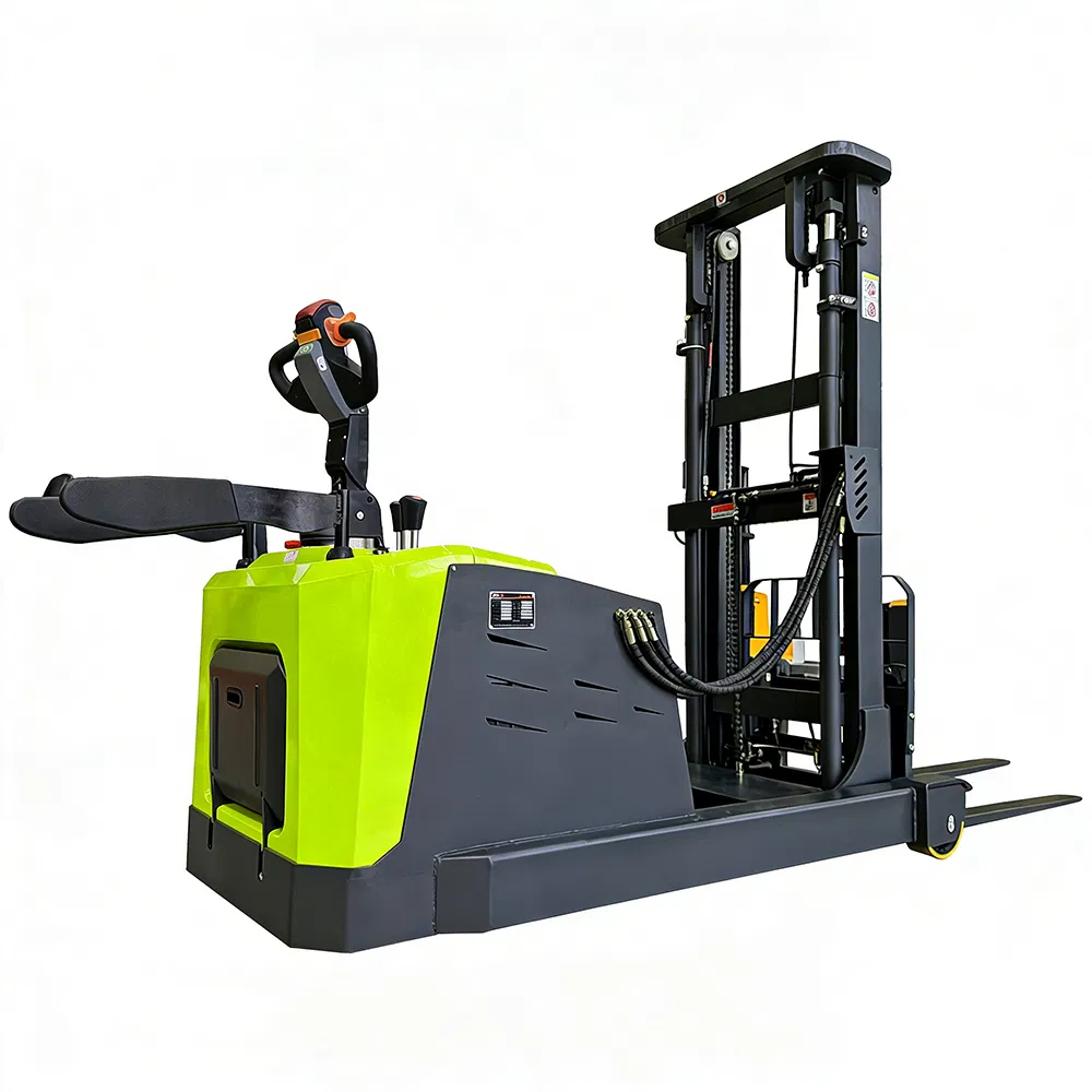 1.5-3 Ton Electric Reach Stacker with Fork