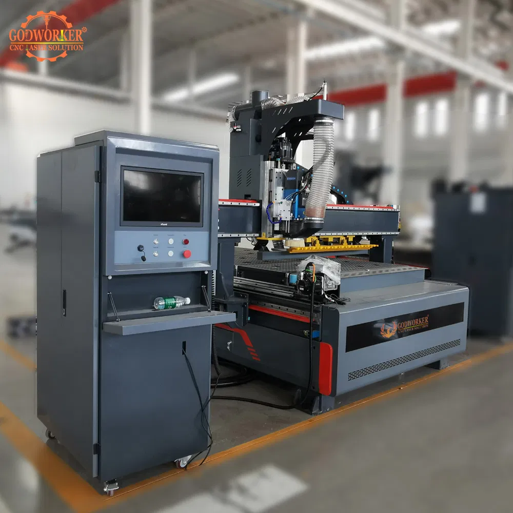 1530 Linear ATC 12 Tools CNC Router Wood Carving Machine, 9kw Wood CNC Router