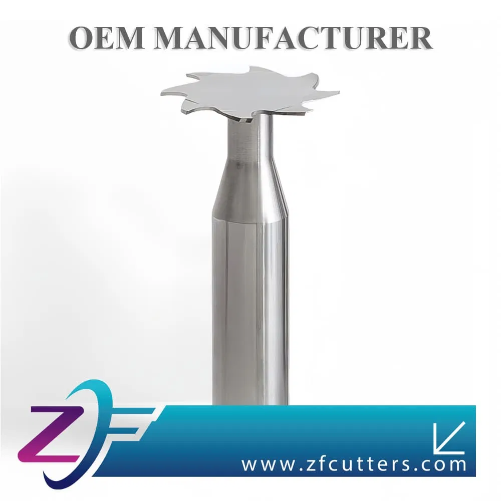 Vollhartmetall-T-Nutenfräser für CNC-Werkzeuge