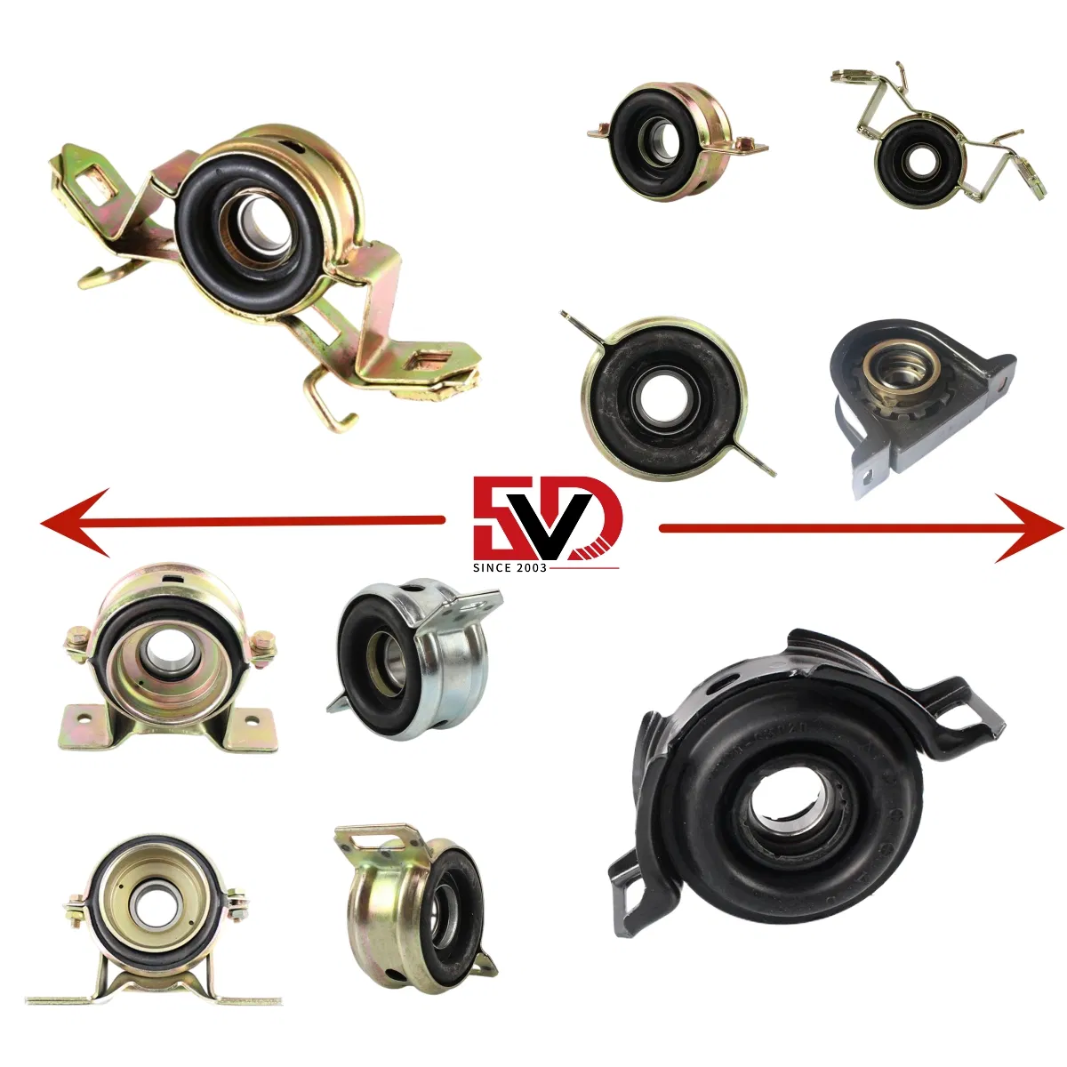 SVD Support Center Bearing for Japanese and Korean Car