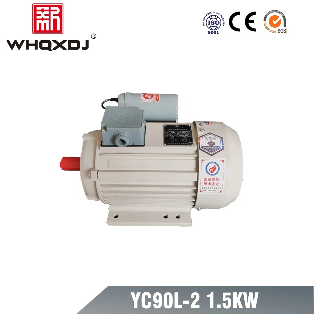 YC Single Phase Induction Motor 220V/380V Multi-Power Optional Waterproof & Dustproof