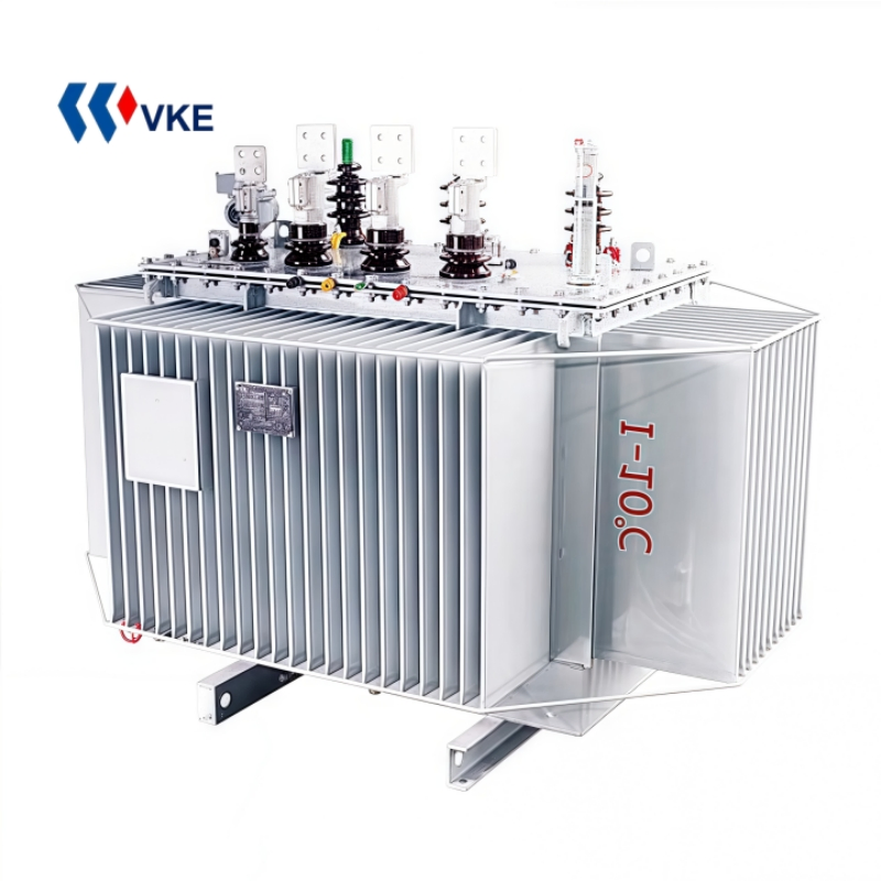 200 kVA 10 kV verlustarmer dreiphasiger ölgekühlter Verteilungstransformator