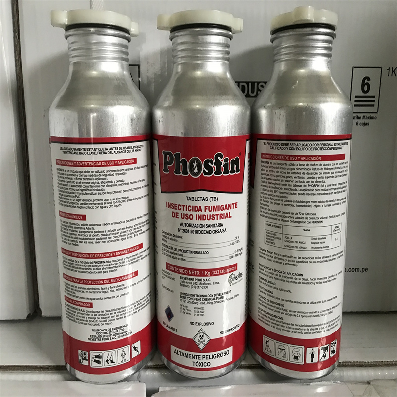 Agricultural Chemicals Fumitoxin Phostoxin Aluminium Phosphate 56% Tablet