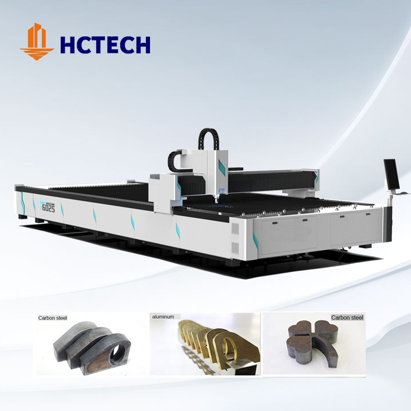 Automatic High Precision CNC Fiber Laser Cutting Machine 3kw 6kw Laser Power