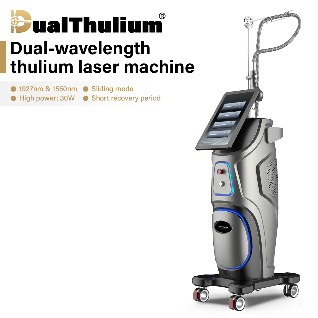 2-Wavelength Wrinkle Removal Vaginal Care Salon Beauty Machine 1927nm Thulium Laser