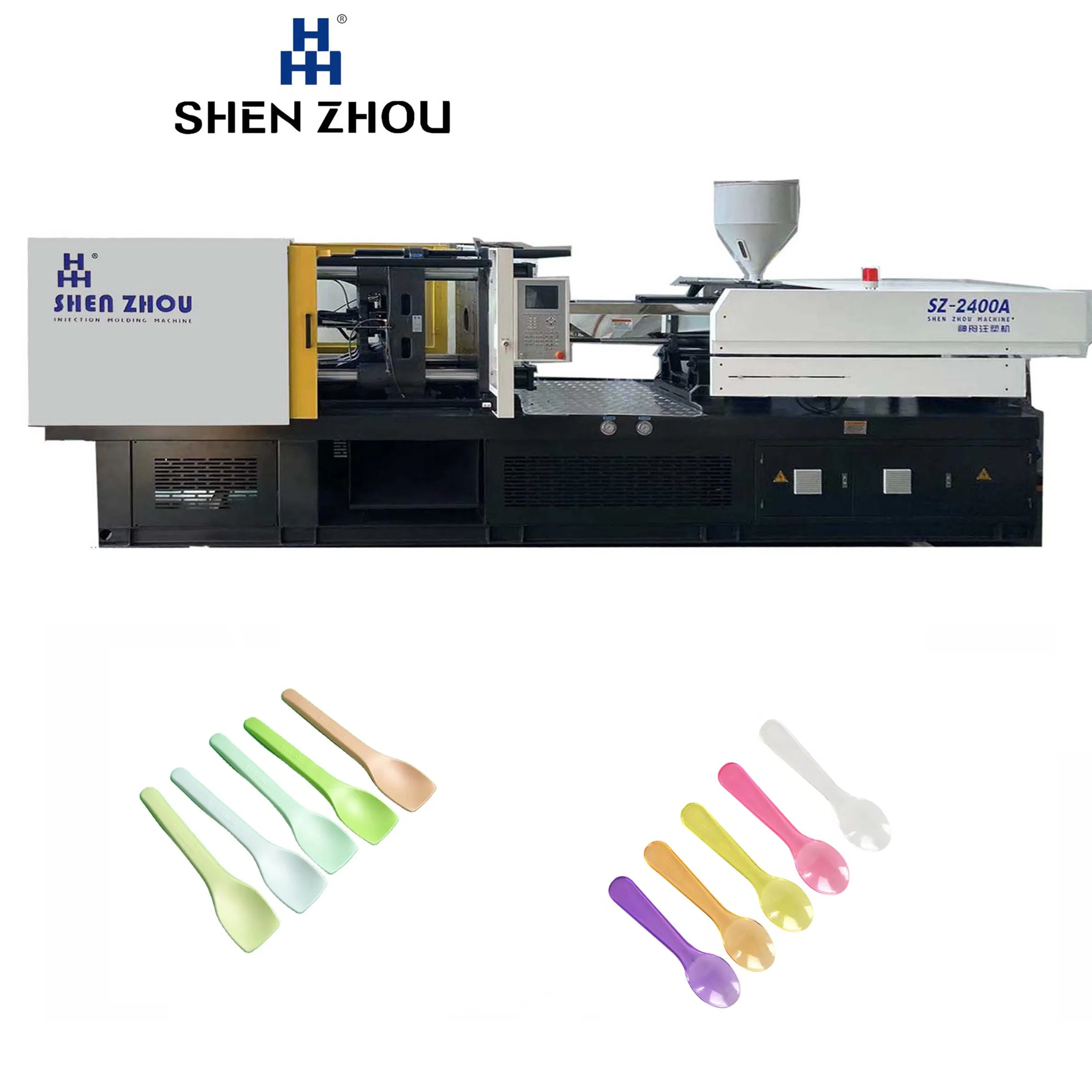 CE ISO Certified Automatic Plastic Disposable Tableware Knife Fork Spoon Injection Molding Machine