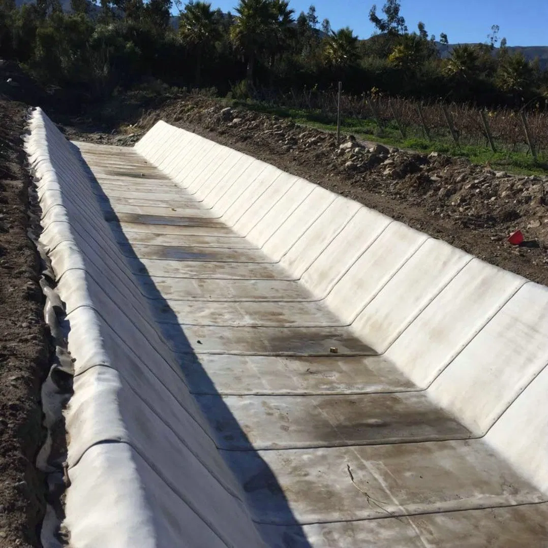 Cement Blanket for Drainage Channel Slope Protection Concrete Fabric
