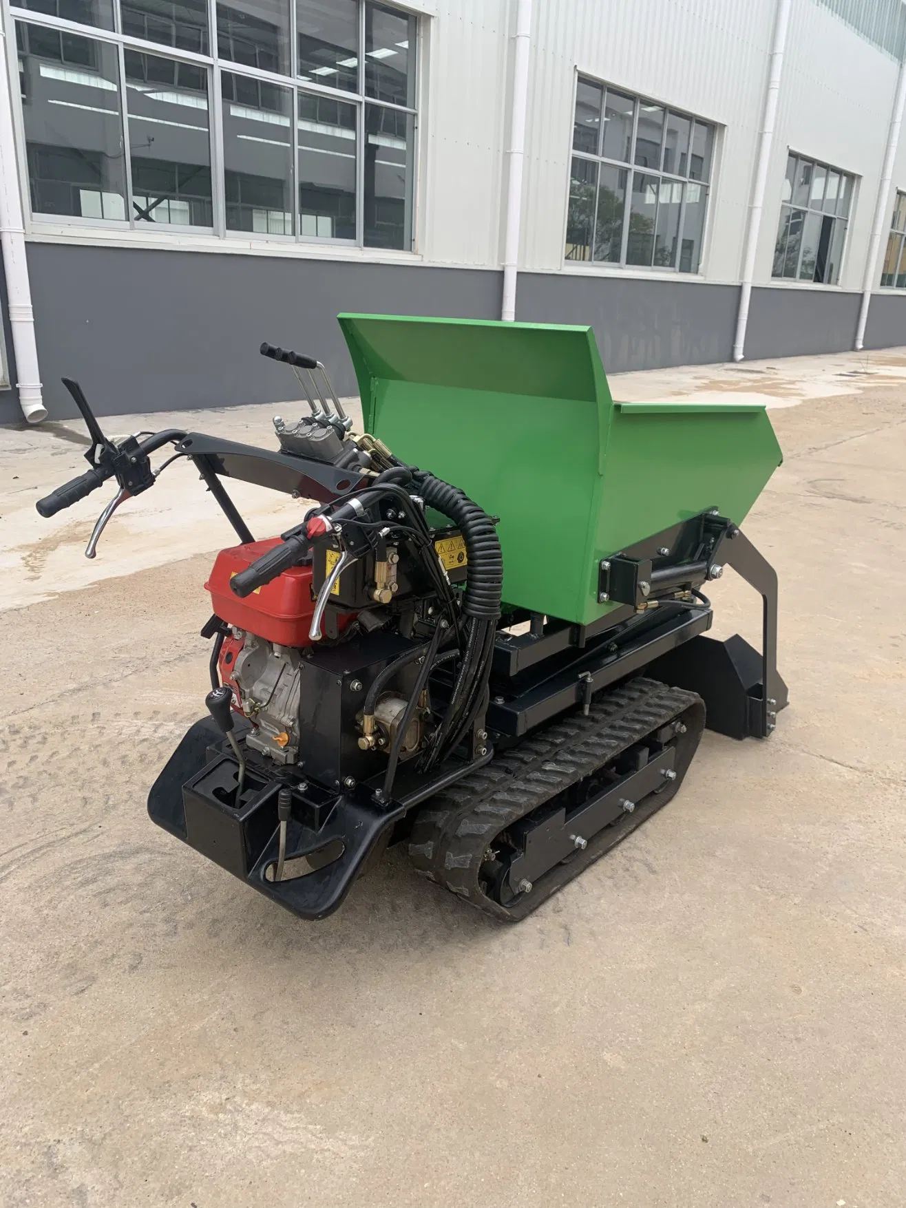 All Terrain Mini Dumper Transport Truck Mini Tracked Dumper with CE