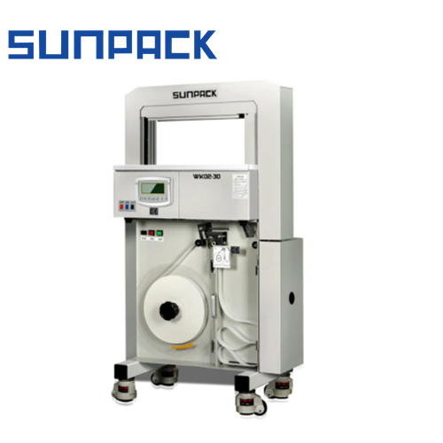 Automatic Paper and Plastic Film Bundling Banding Machine for Towel Slippers Banknote Paper Bags