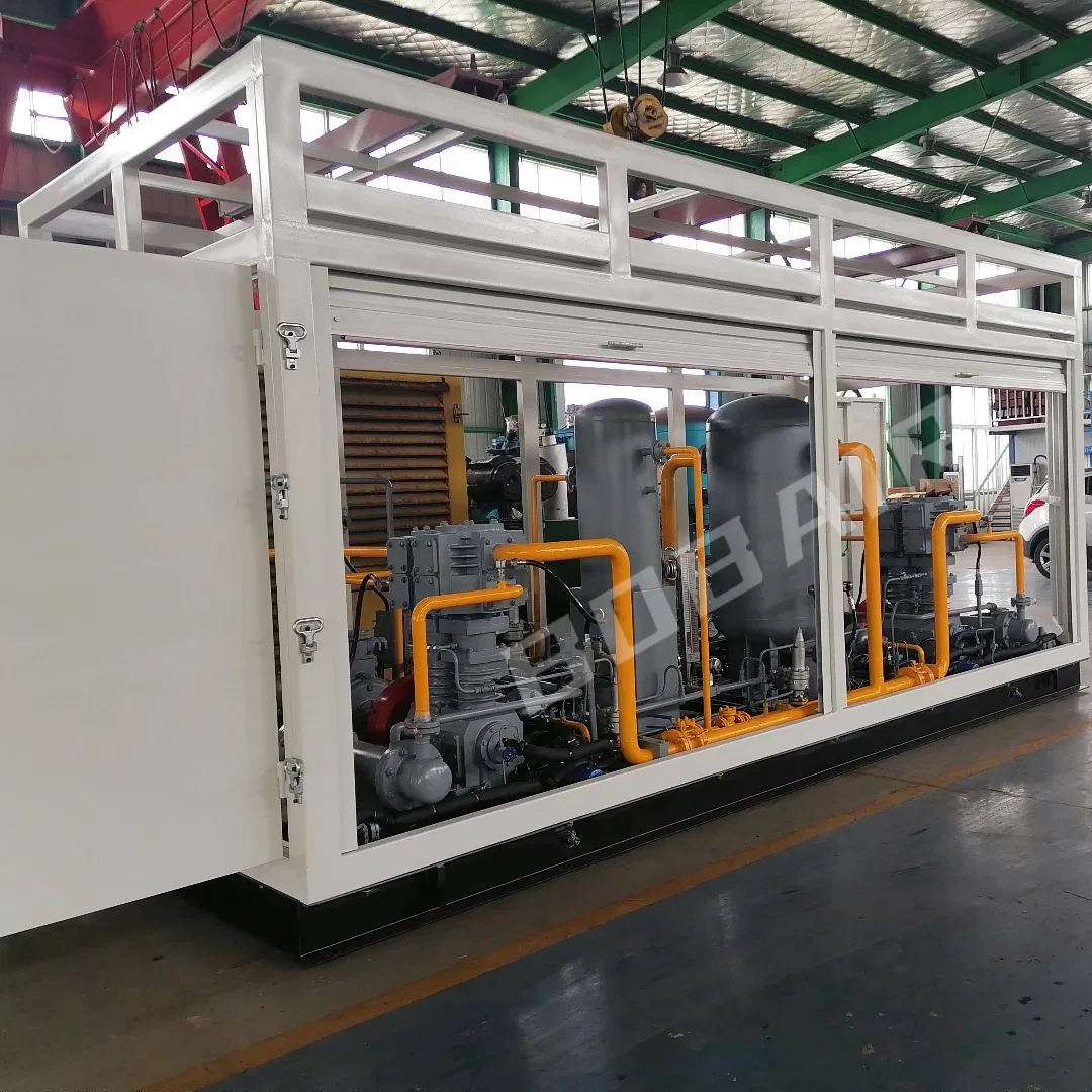 1,52nm3/Min 30bar Ingresso 250bar Scarico Compressore a Pistoni per Gas Naturale