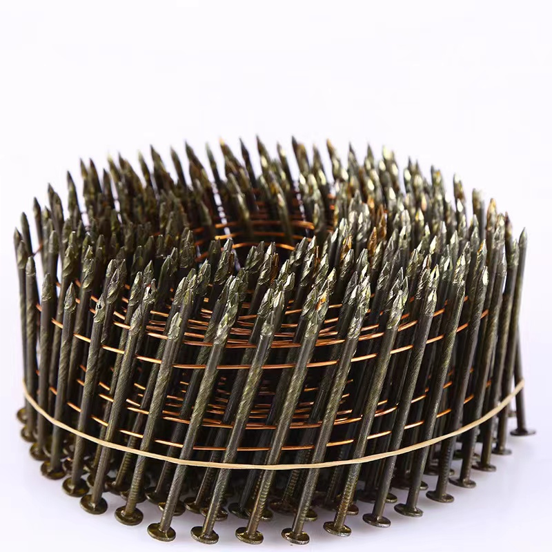Galvanized Roofing Steel Coil Framing Nails Building Hardware Fastener