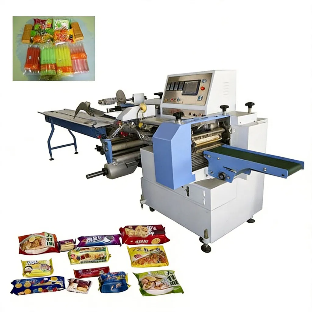 Inverted Type Pillow-Shape Flow Automatic Packaging Machine
