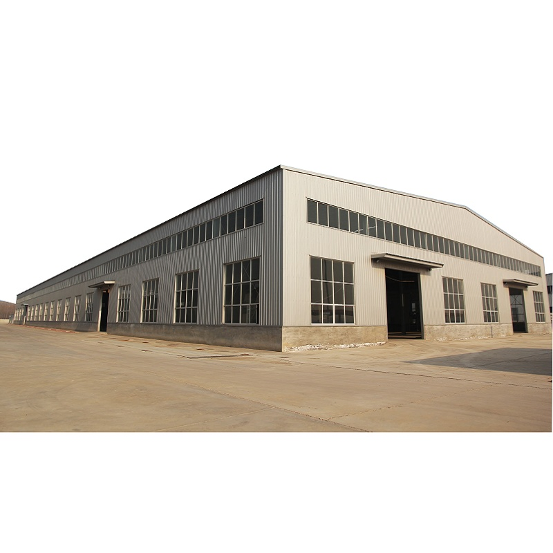 Large Industrial Prefabricated Light Steel Structure Storage Barn Shed Garage with Waterproof Insulated Sandwich Panel