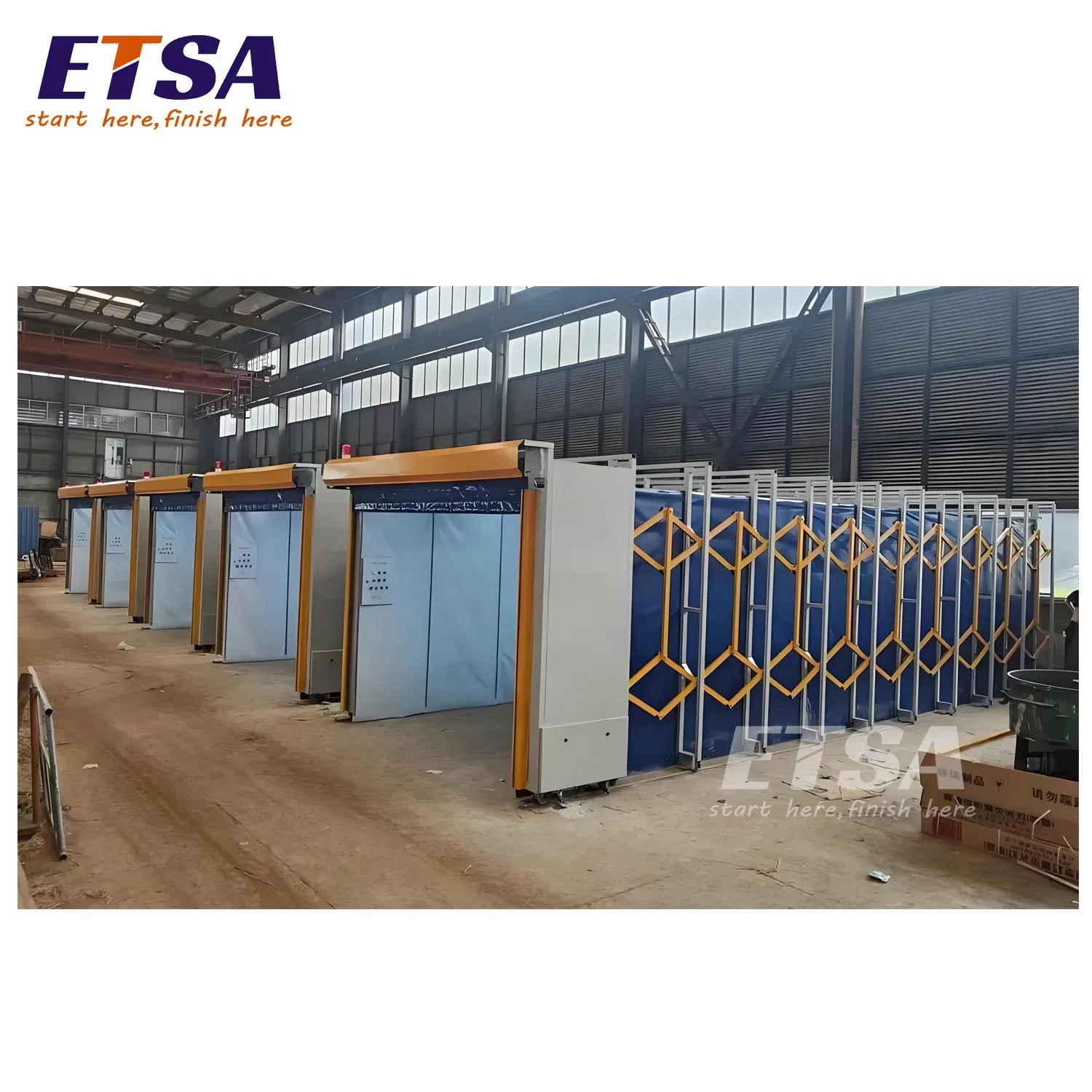 Portable Telescopic Scalable Mobile Spray Painting Booth