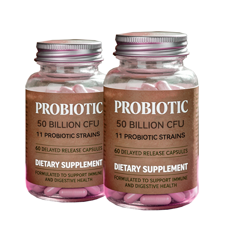 Probiotic Capsules, Digestive & Immune Support Dietary Supplement