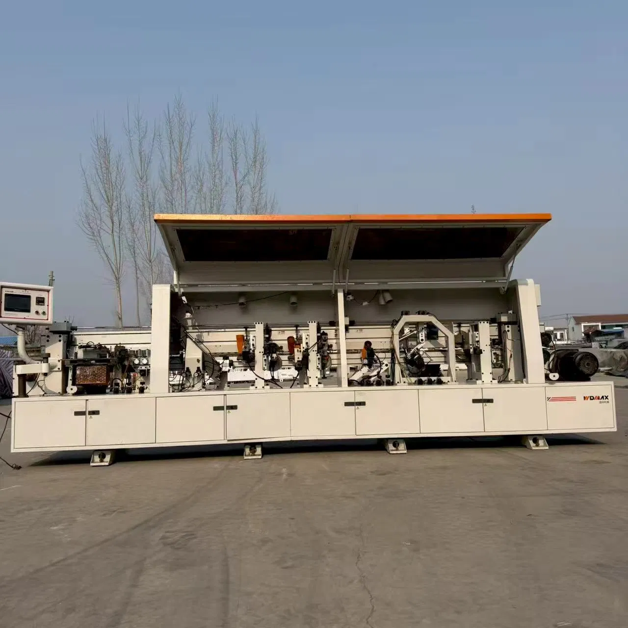Used Full-Automatic Edge Banding Machine Automatic Profiling Tracking Edge Bander