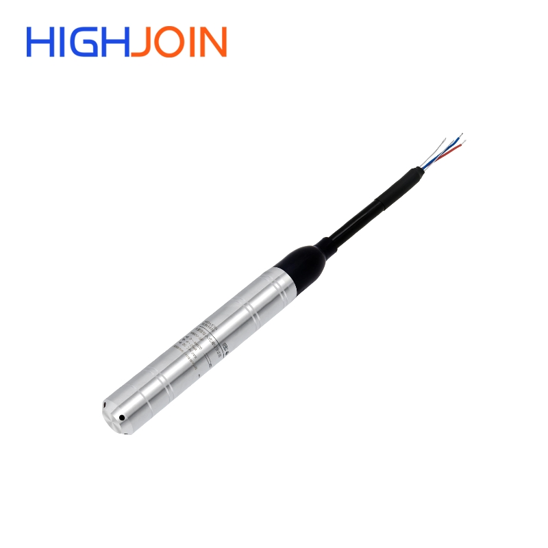 Submersible pressure transmitter 2000 meters water level measure IP68 SS housing