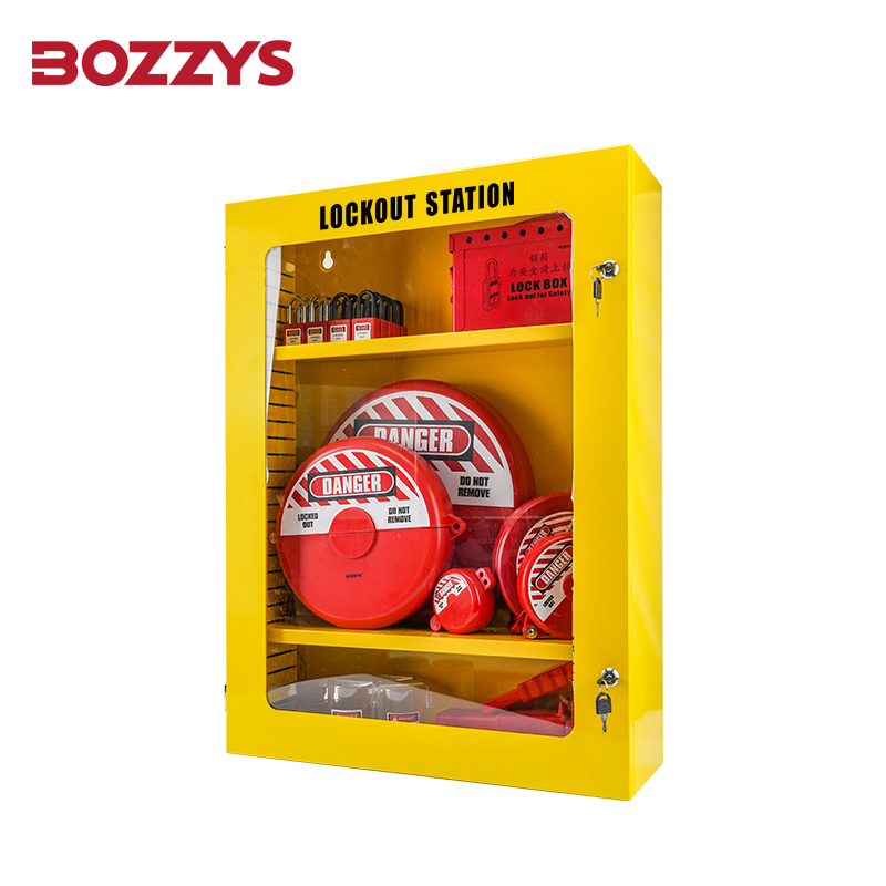 Bozzys 600*800*200mm Steel Safety Lockout Tagout Stations