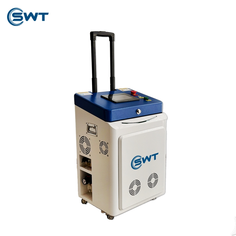 200W 300W 500W Suitcase Type Handheld Fiber Laser Cleaning Machine