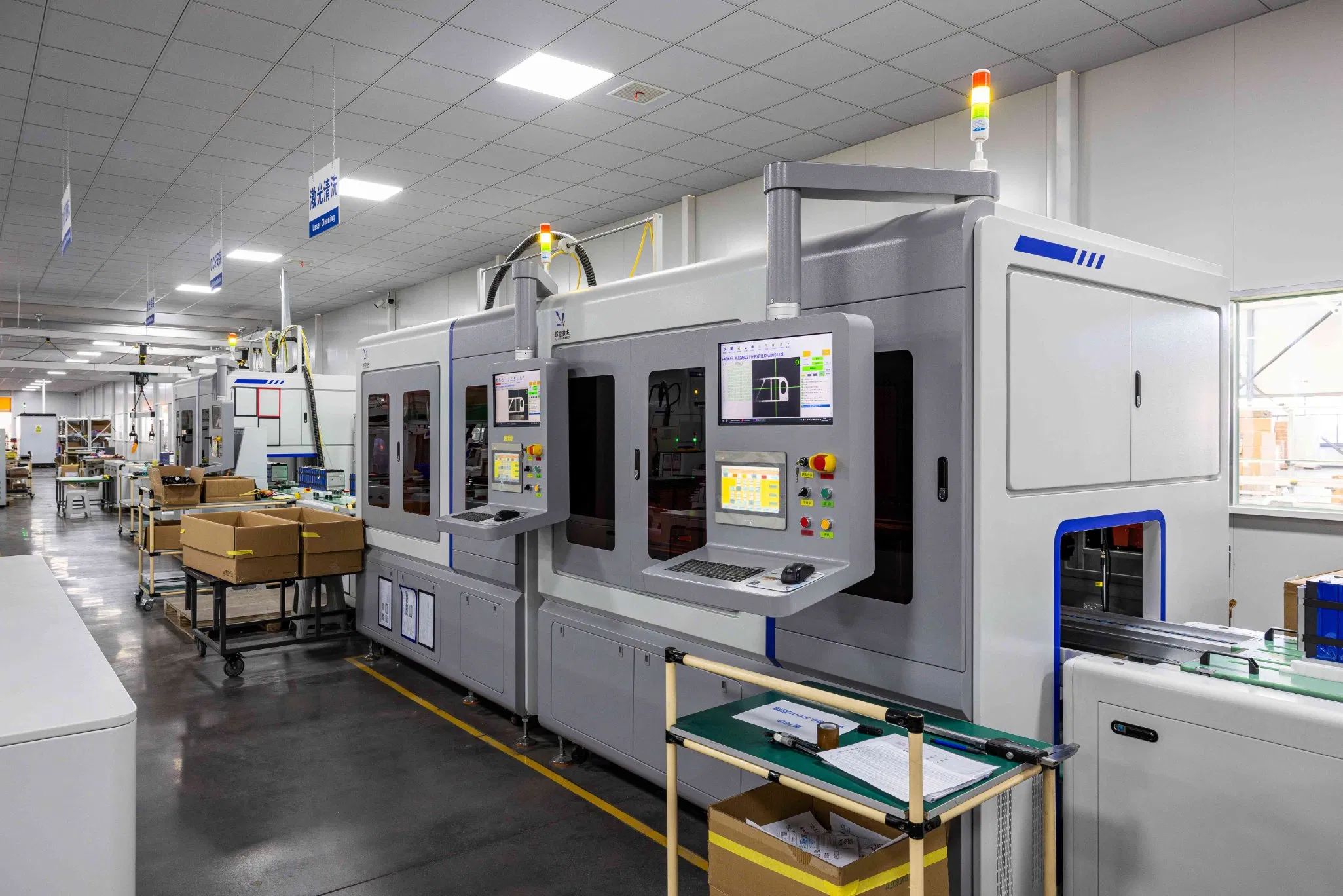230ah Prismatic Battery Production Automatic ESS Pack Assembly Line
