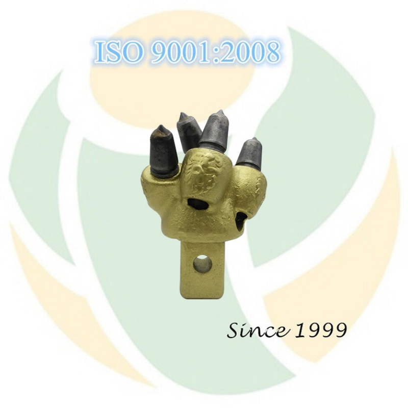 RP4-19SQHF Rock Auger Pilots with 19mm Shank Teeth for Rotary Drilling Rig
