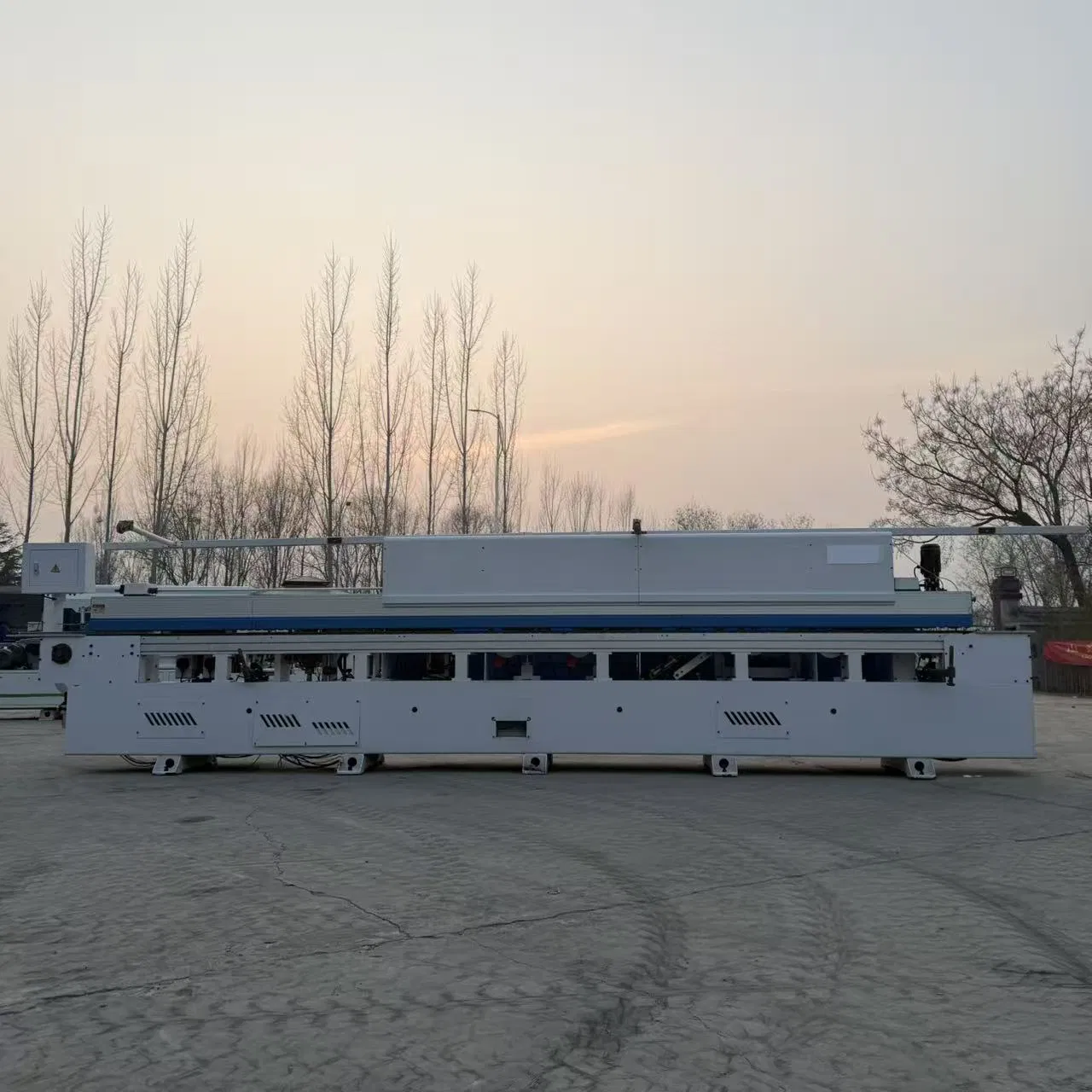 Fully Automatic Pre-Milling Tracking Double-Edge Trimming and Edge Sealing Machine