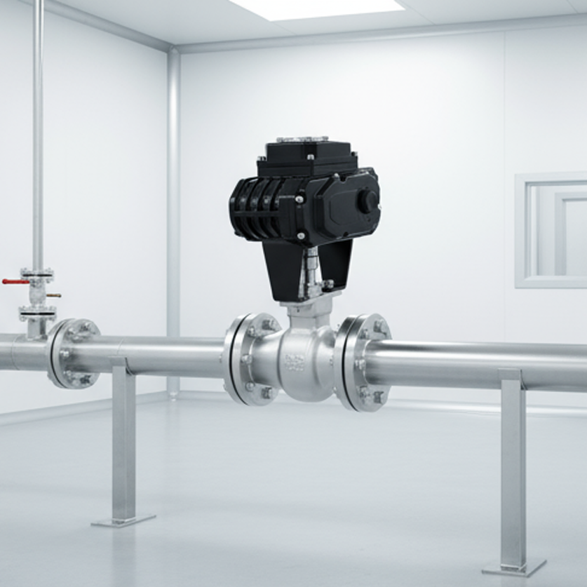 Electric Actuator Part Turn Actuator with 1-Year Warranty and IP67 Protection