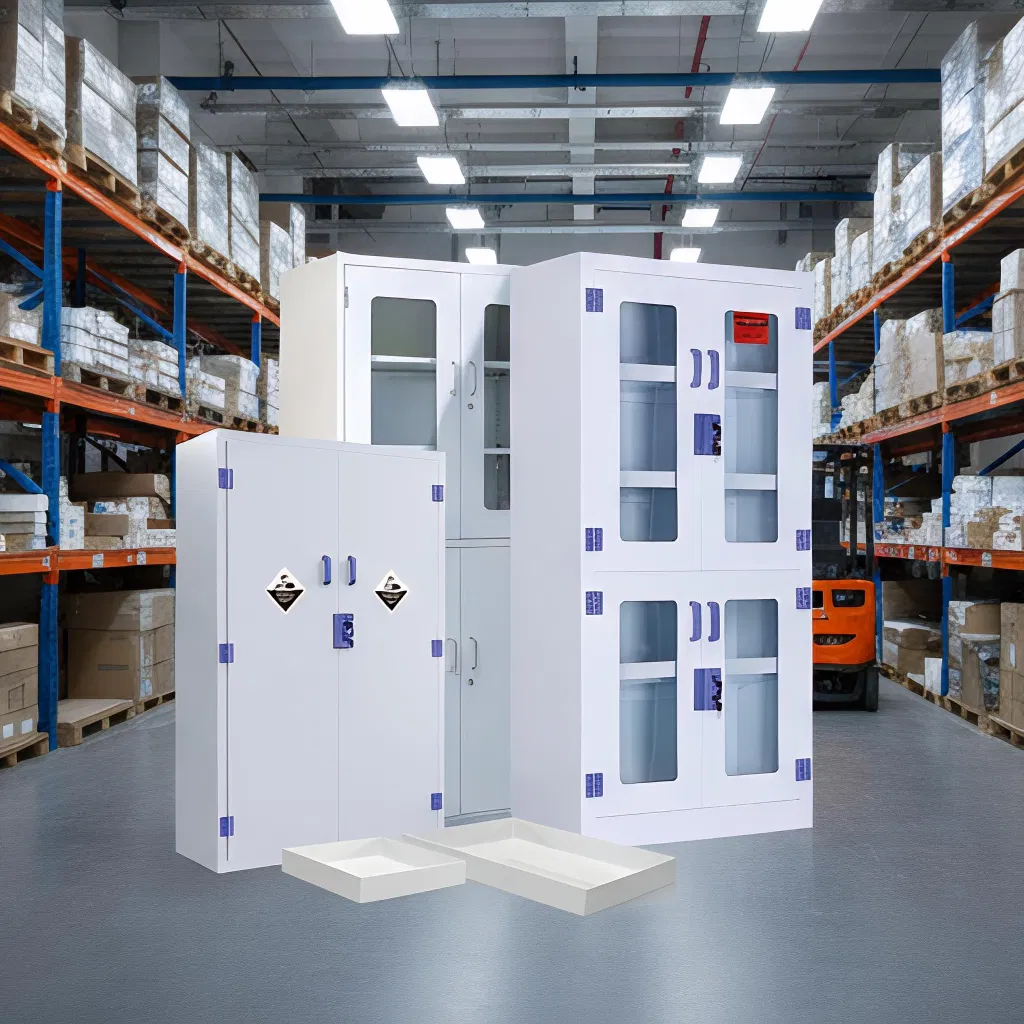 45 Gallon Chemical Safety Storage Cabinet with Double Lock